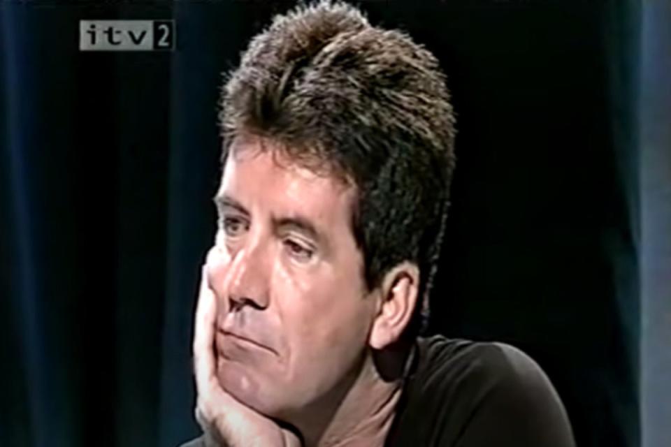 Cowell said Young’s performance was ‘distinctly average’ (ITV2)