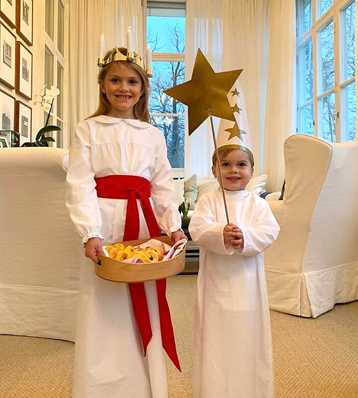 Sweden's Princess Victoria Takes Christmas Photos of Kids