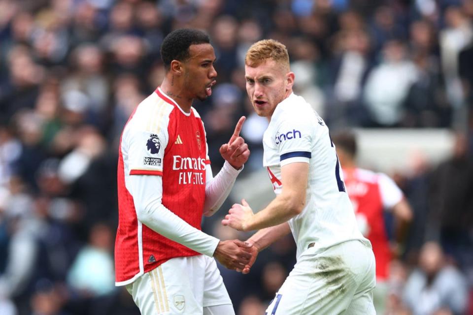 Gabriel was doggged in defence (Getty Images)