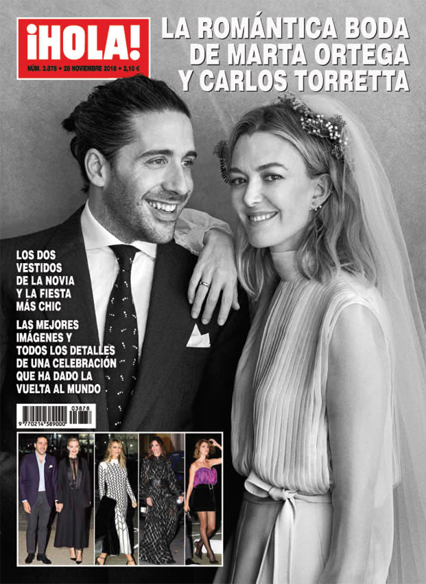 La ¡HOLA! su edición motivo de la boda de Marta Ortega y Torretta