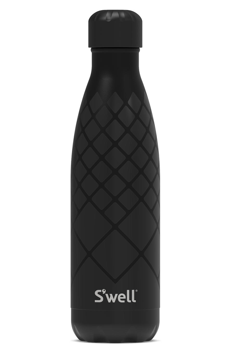 S'well Black Diamond Collection 17-Ounce Insulated Stainless Steel Water Bottle  