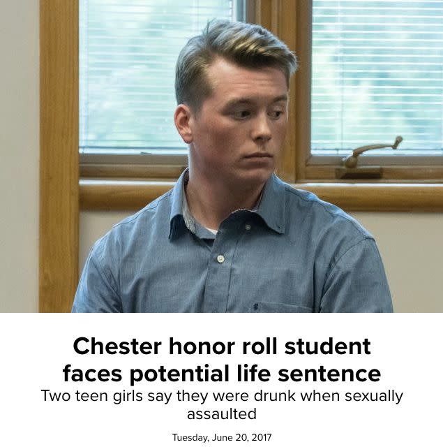 A screenshot of the&nbsp;Daily UV's headline that reported Stocker had been charged with&nbsp;two felony sexual assault counts. (Photo: <a href="https://dailyuv.com/news/908704" target="_blank">The Daily UV</a>)