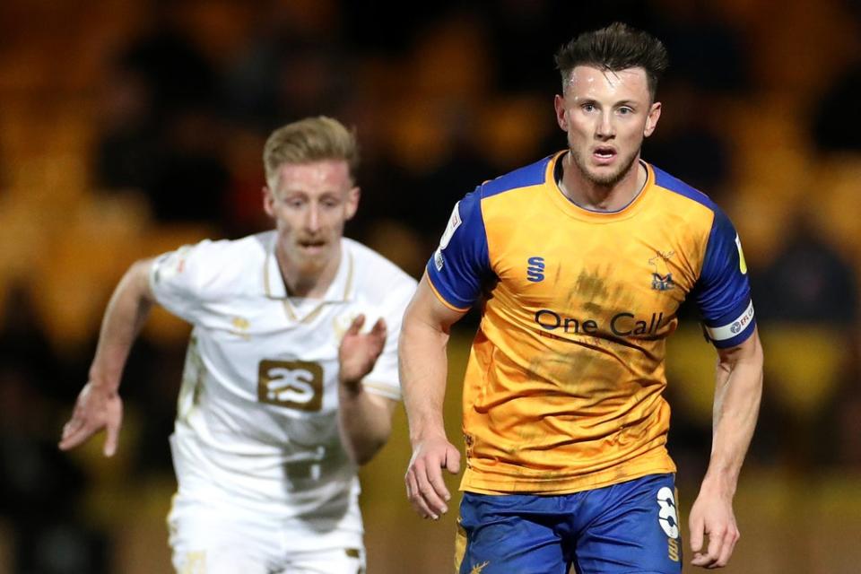 Mansfield battle Port Vale in the League Two play-off final at Wembley Stadium  (Getty Images)