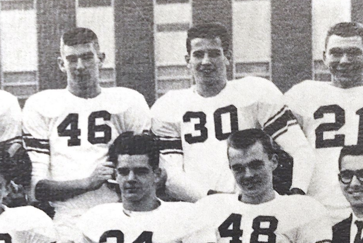 Joe Biden (No. 30) in the Archmere team photo. (Courtesy Michael Fay)