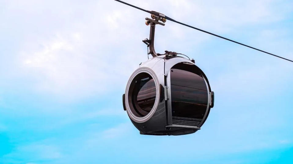 Singapore Cable Car's SkyOrb Cabin Took Its Maiden Flight on 15 March 2024
