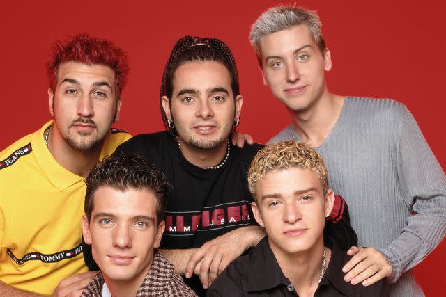 <p>Tim Roney/Getty Images</p> NSYNC