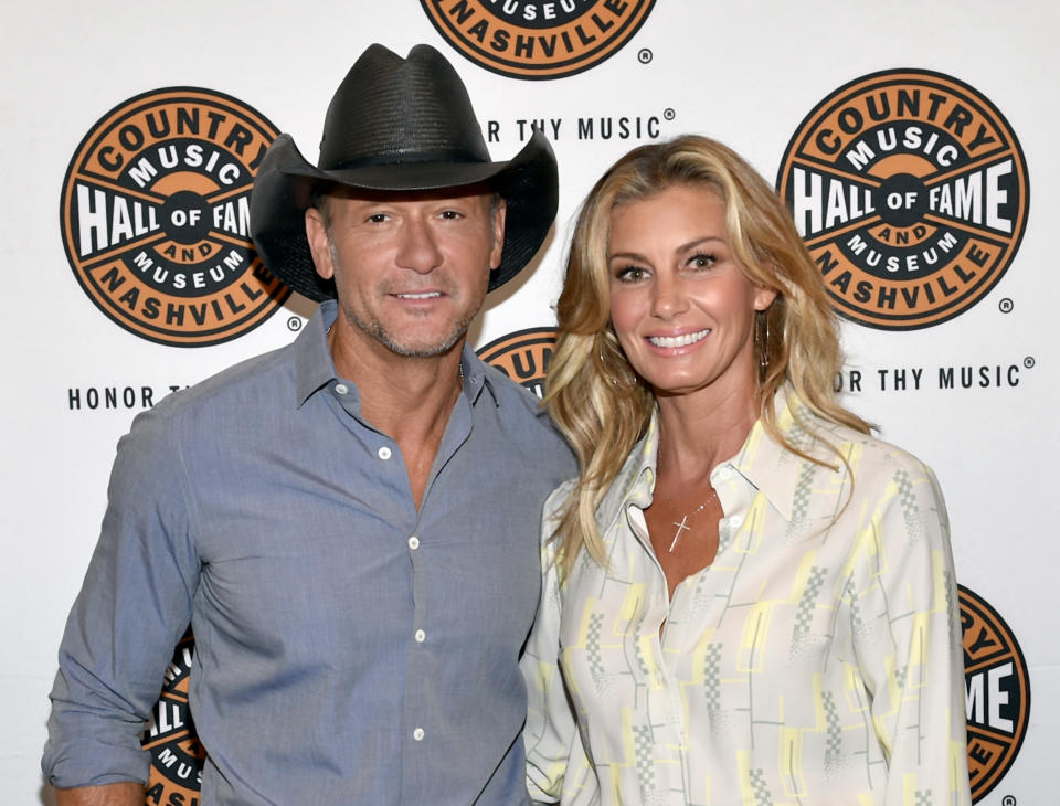 Tim McGraw & Faith Hill Participate In All Access Program At The Country Music Hall Of Fame And Museum's CMA Theater (John Shearer / Getty Images)