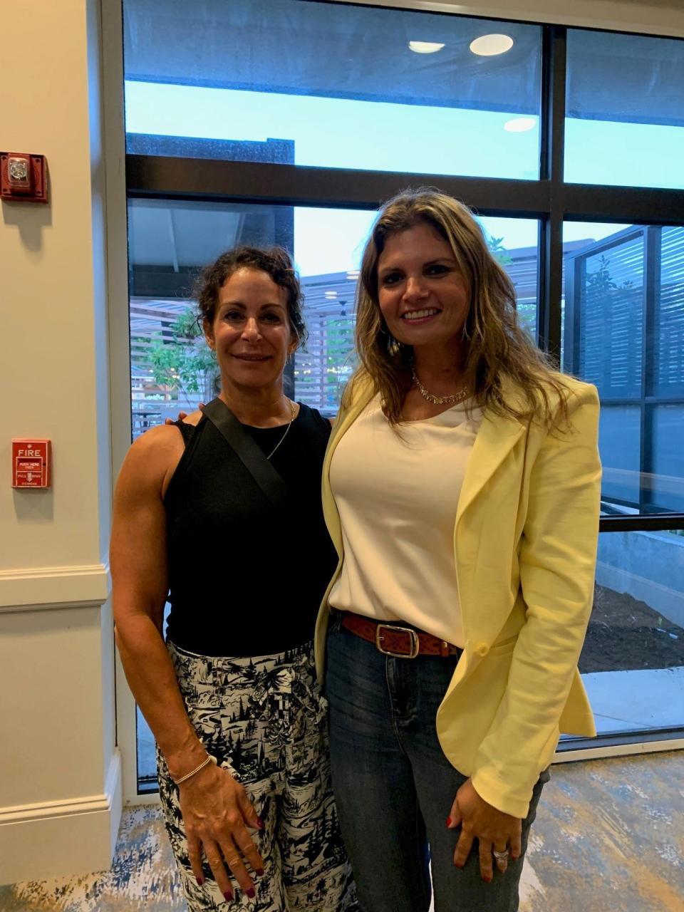 Sally Cianciolo (left), foundry sales manager for Heraeus Electro-Nite, is respected in the metal field for being an extremely successful woman in a male-dominated field. Cianciolo is shown with her co-worker, Jenni Theim-Roberson, inside sales manager.