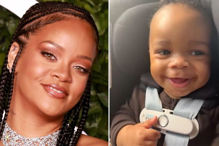 Mamá orgullosa: con un video, Rihanna mostró por primera vez el rostro de su pequeño hijo