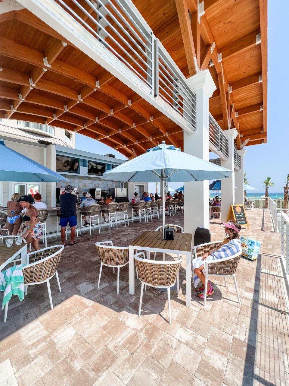 Sal de Mar, Pensacola Beach's beachside bar and grill, is open again after a full remodel.