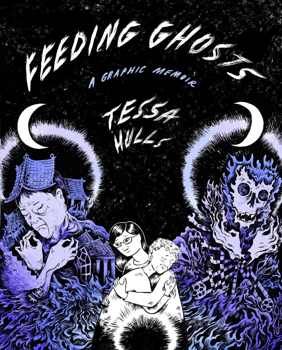 This cover image released by Farrar, Straus and Giroux shows "Feeding Ghosts" by Tessa Hulls. (Farrar, Straus and Giroux via AP)
