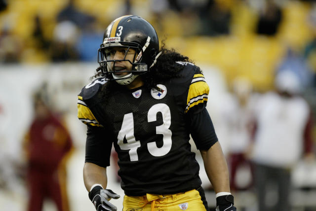 Pittsburgh Steelers Troy Polamalu 43 Jersey Mens M