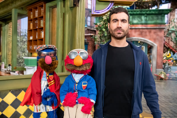 Brett Goldstein on Sesame Street