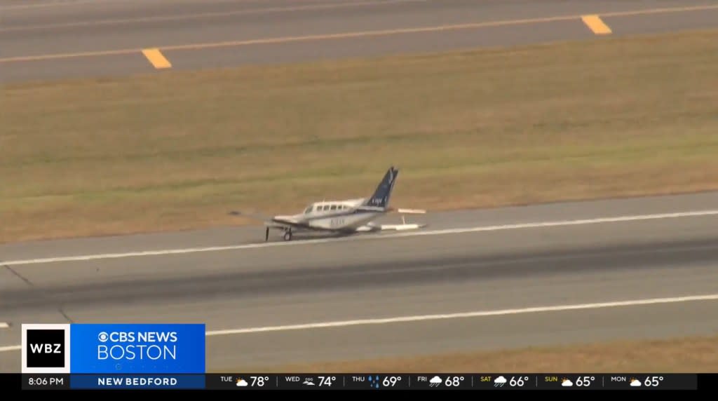 The FAA is investigating the incident. WBZ-TV