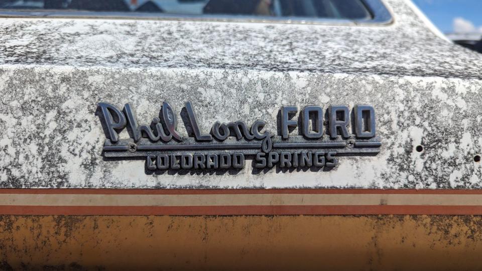 1984 ford escort gold medal edition from phil long ford in colorado junkyard