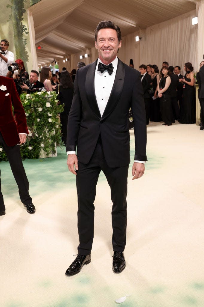 Hugh Jackman attends the 2024 Met Gala