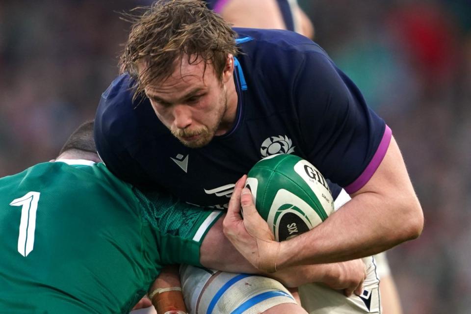 Jonny Gray is back with the Scotland squad (Brian Lawless/PA) (PA Archive)