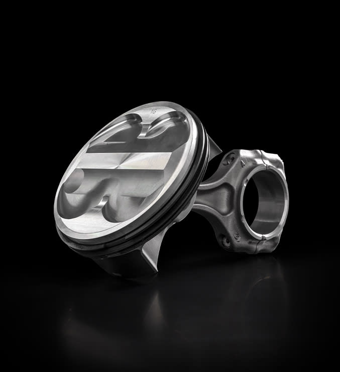 116mm的活塞搭配62.4mm的超短衝程，帶來的暴力感讓人期待。(圖片來源/ Ducati)