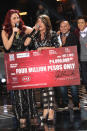 KZ accepts her P4 million prize