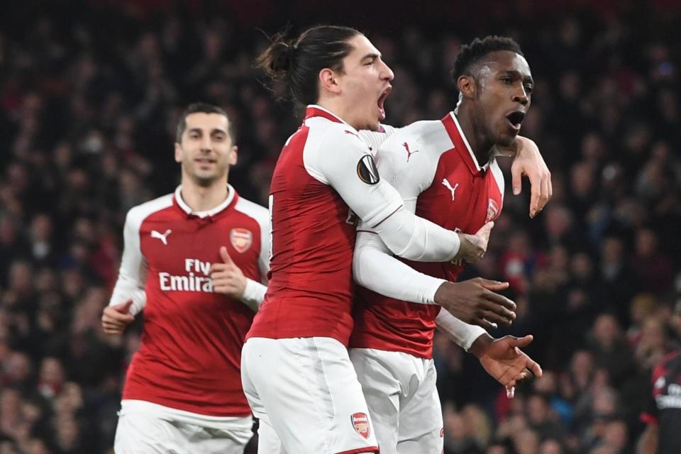 Arsenal to face CSKA Moscow in Europa League quarter-final after beating AC Milan