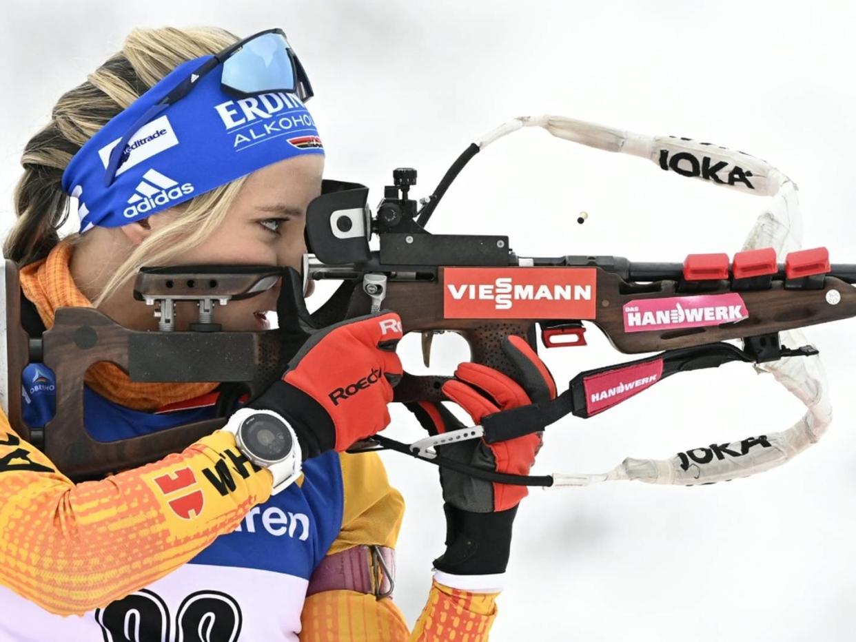 Rückschlag für deutsche Biathlon-Überraschung