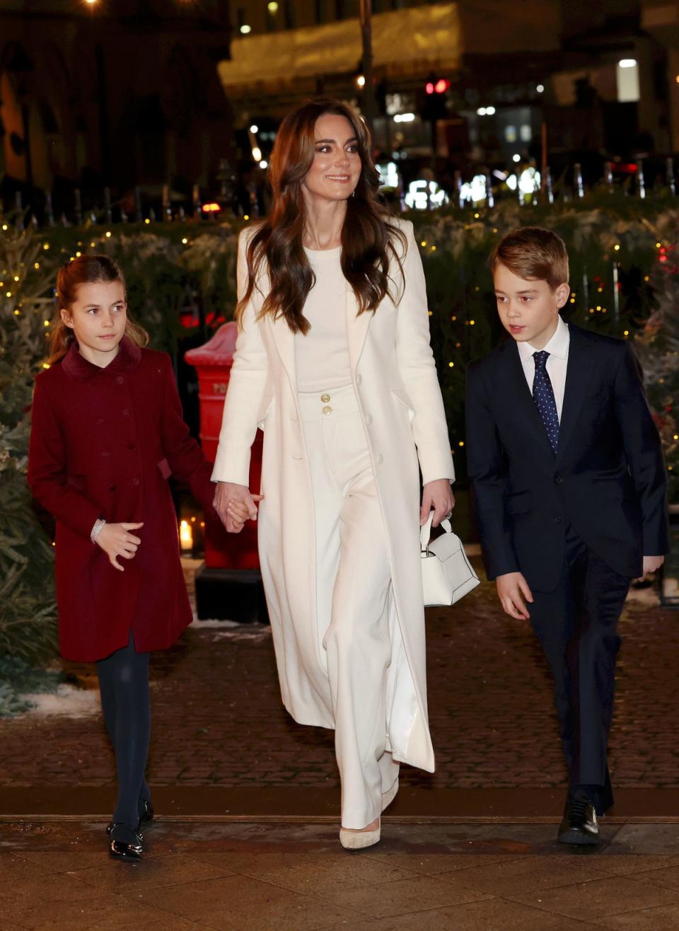 Kate hopes the public will understand her ‘desire to maintain as much normality for her children as possible’ (PA)