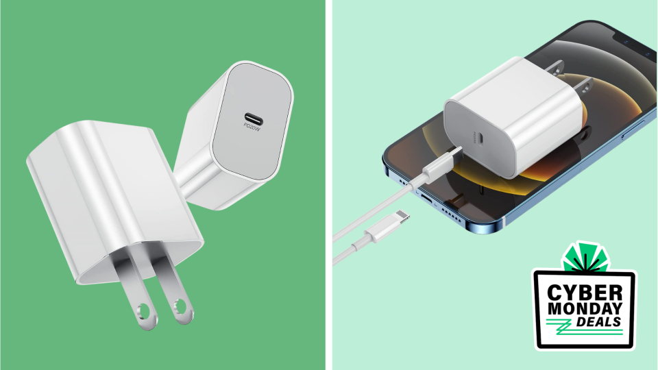 Get two 20-watt USB-C fast charger adapters from Kitmium for $11 on Cyber Monday.