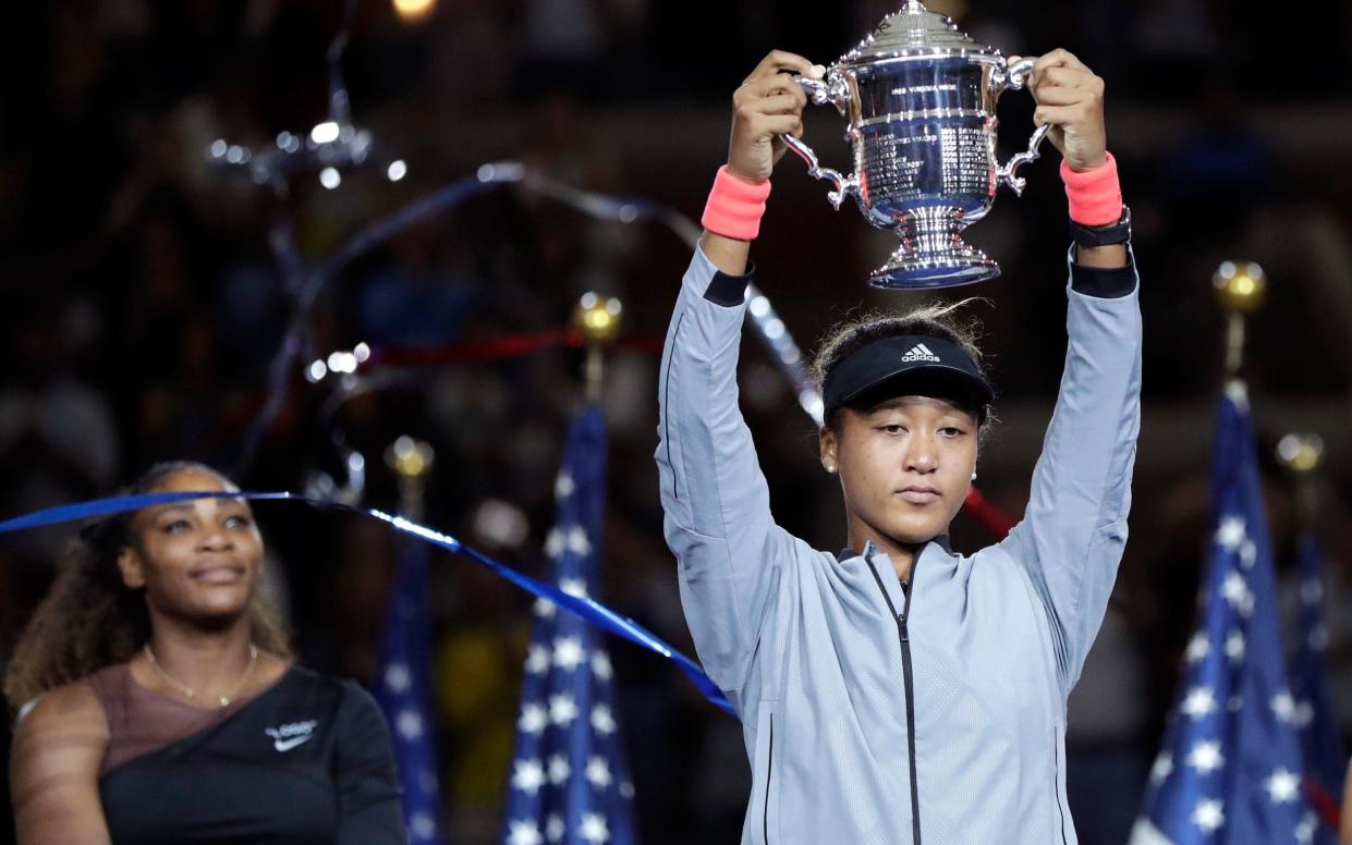 The presentation of Naomi Osaka’s first grand slam trophy was overshadowed on Saturday night by a bout of tears from the newly-crowned US Open winner, following her beaten opponent Serena Williams’ on-court meltdown.