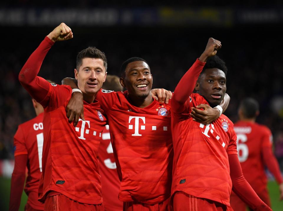Bayern have one foot in the quarter-finals: Getty