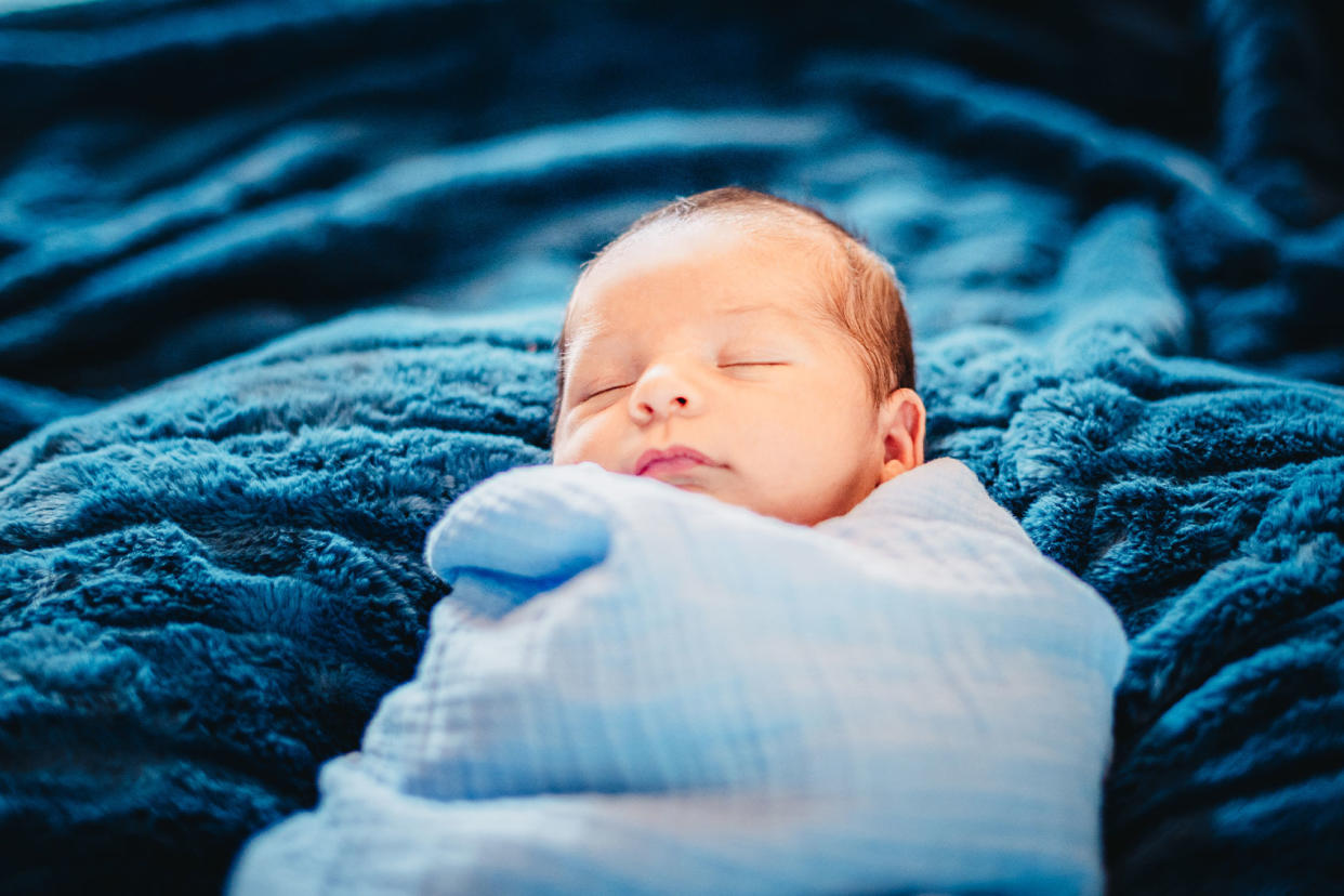 Sleeping Newborn Baby Getty Images/Lisa5201