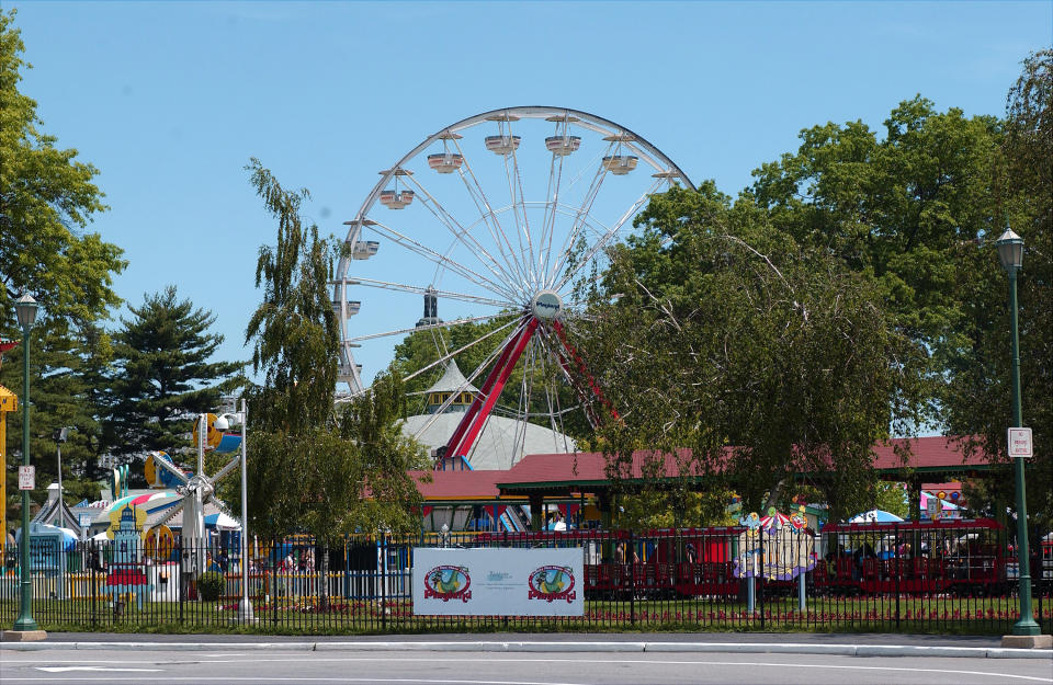 Playland Park AKA Rye Playland is located along the Long Island Sound in Rye, New York, and features classic roller coasters, thrill rides and kid-friendly attractions.