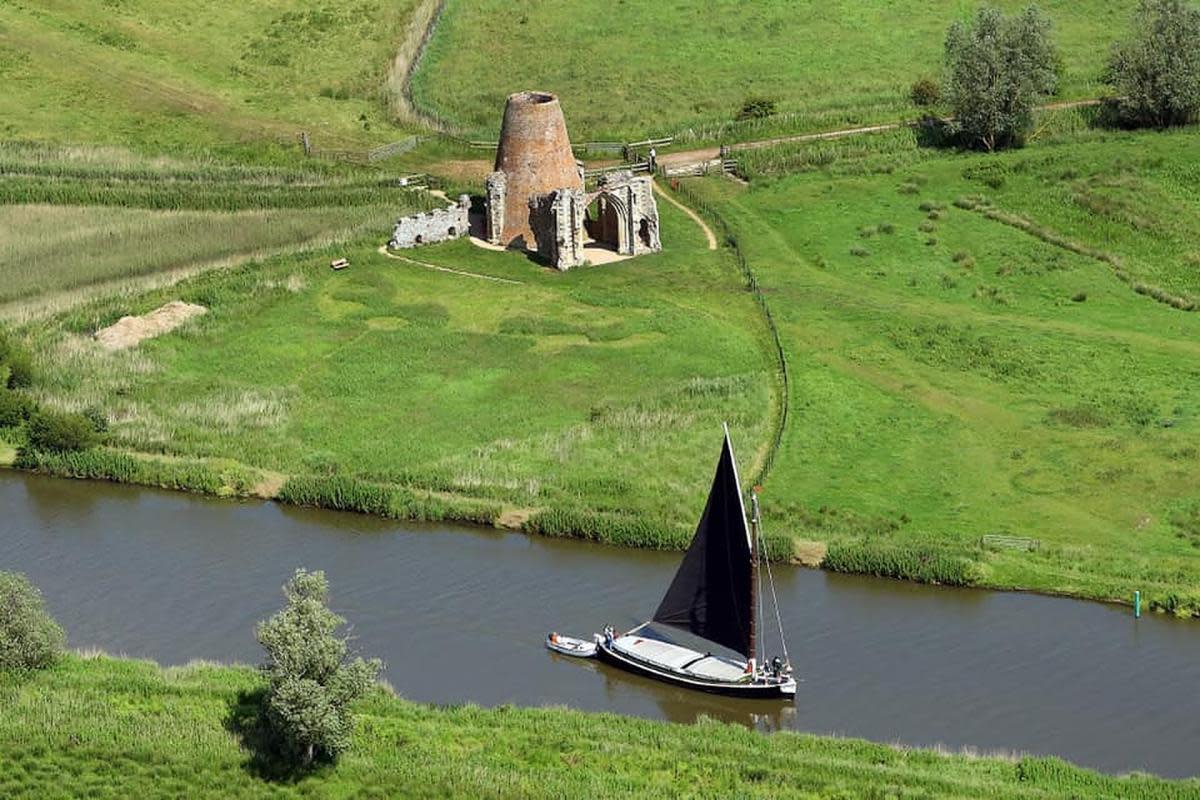 Maud, one of only two surviving Norfolk trading wherries to sail on the Norfolk Broads, is celebrating her 125th anniversary <i>(Image: Wherry Maud Trust)</i>