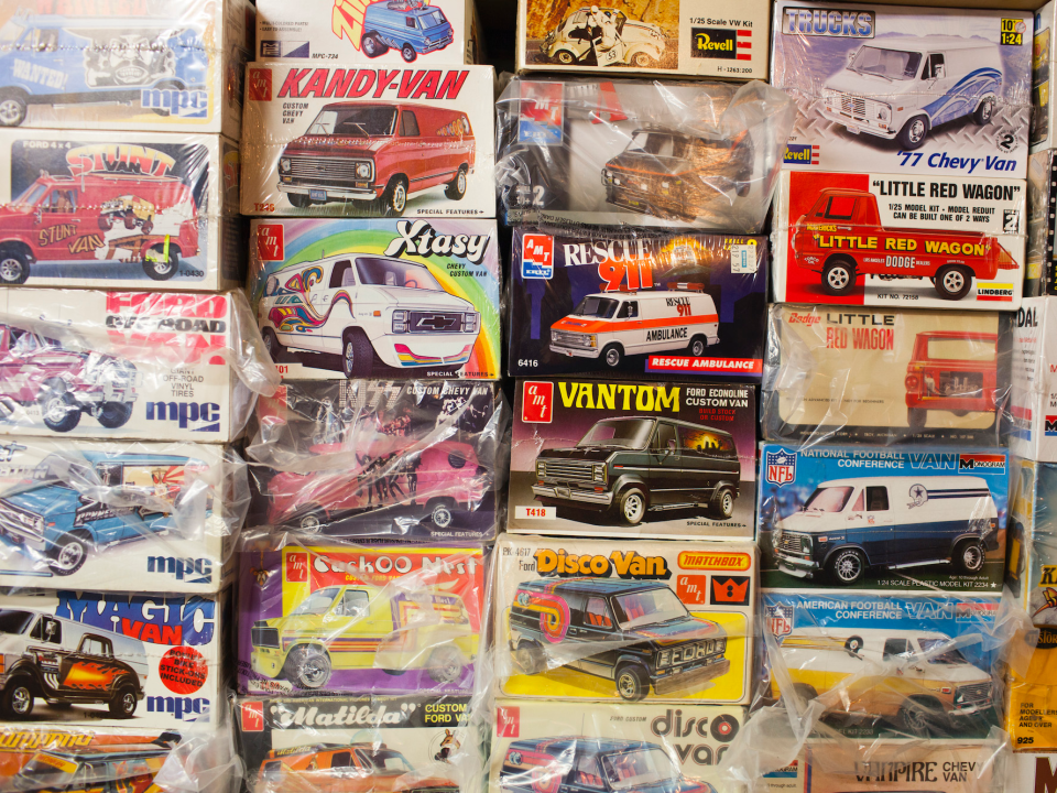 A Ford fan’s collection of motor homes memorabilia.