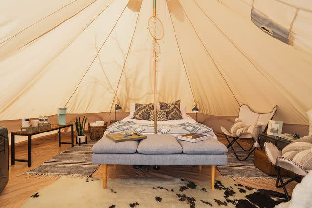 <p>BETTY BREN DENDY/Courtesy of Asheville Glamping</p>