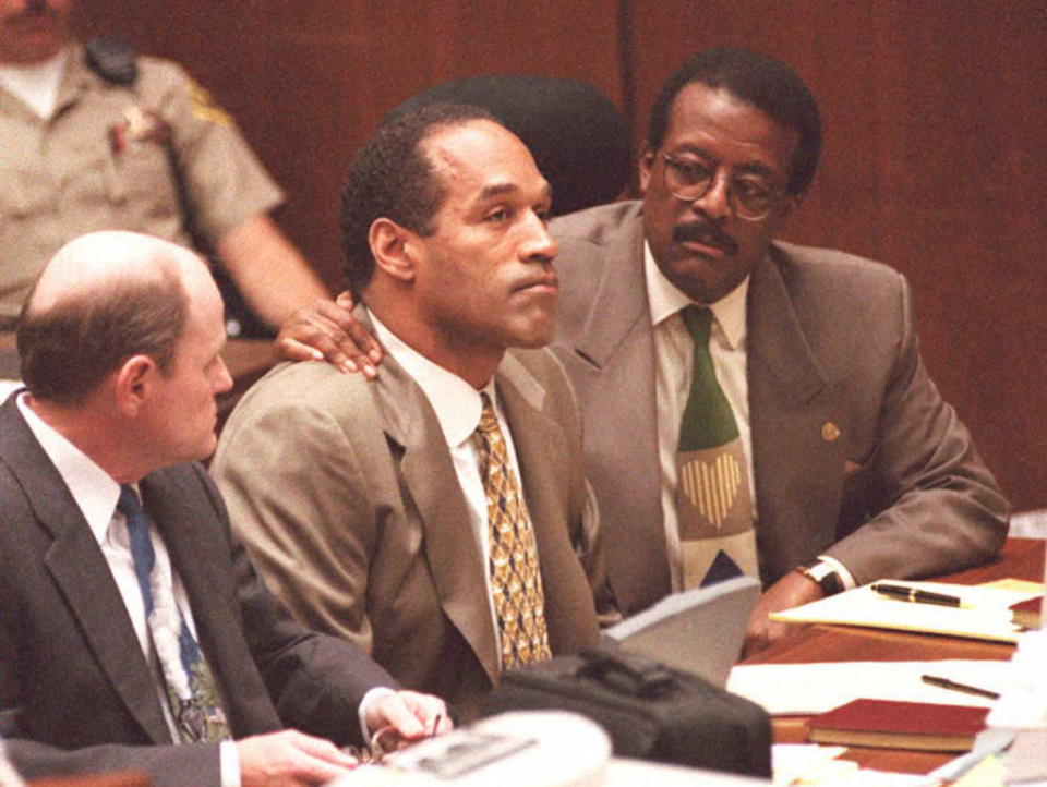 O.J. SImpson was found not guilty of murder on Oct. 3, 1995. 