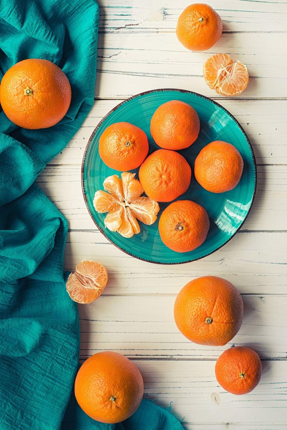 9) Tangerines