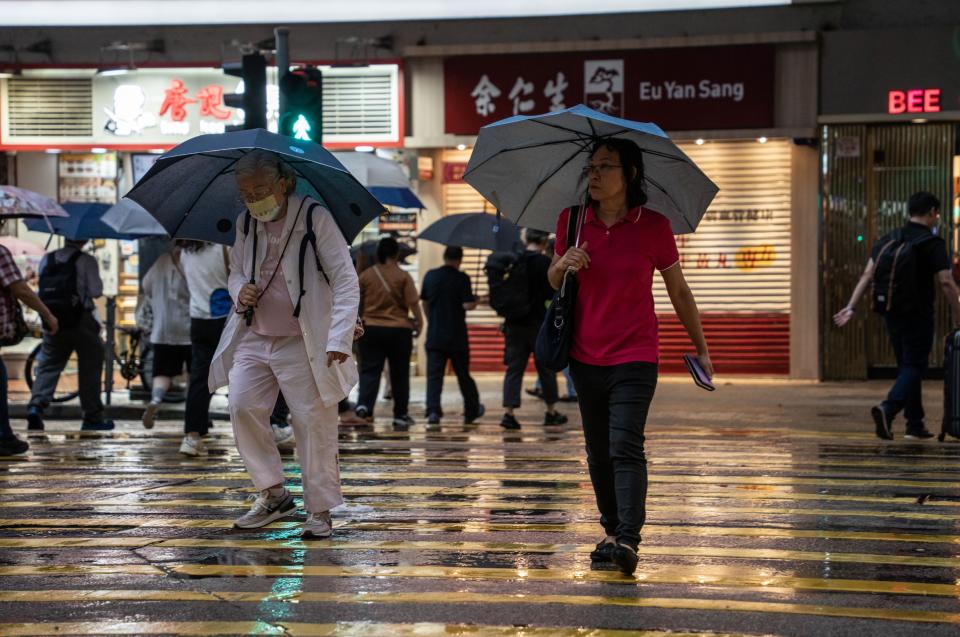 雷雨區逐漸靠近　未來一兩小時或影響本港｜Yahoo（Getty Images）