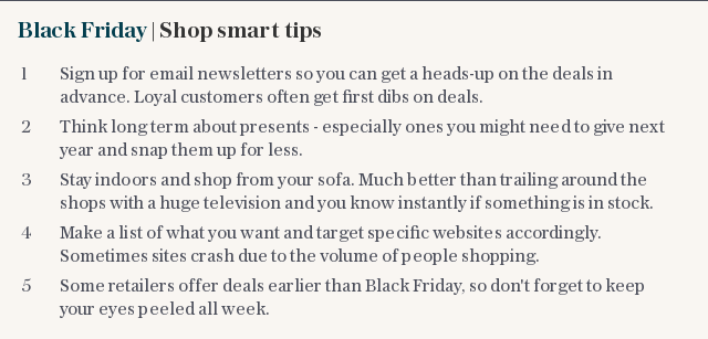 Black Friday | Shop smart tips