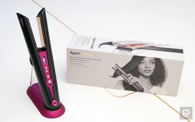 Dyson's Corrale is a $500 straightening iron with over-engineered plates