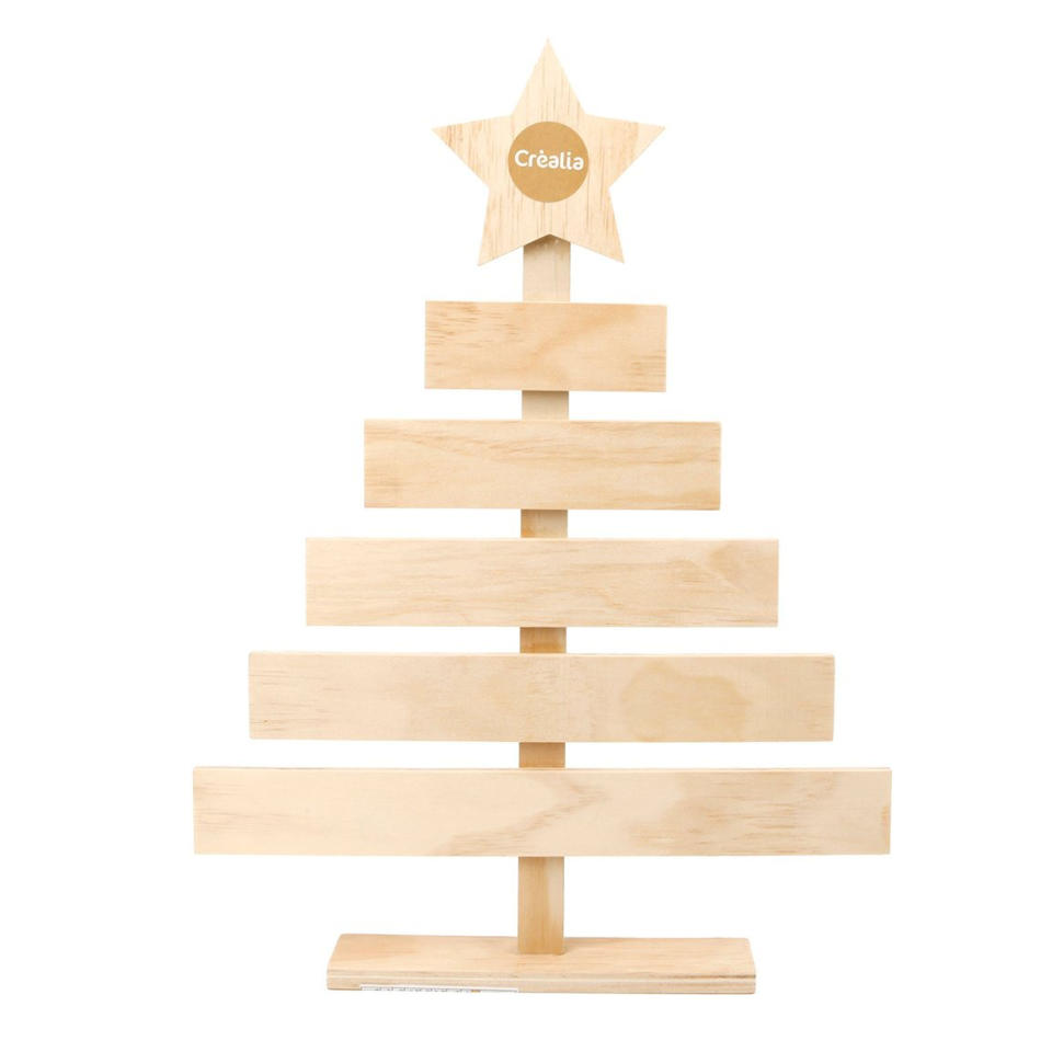 <a href="https://www.cultura.com/p-sapin-pancartes-en-bois-crealia-48-x-36-x-4-cm-3700408456726.html" rel="nofollow noopener" target="_blank" data-ylk="slk:Acheter;elm:context_link;itc:0;sec:content-canvas" class="link ">Acheter</a>