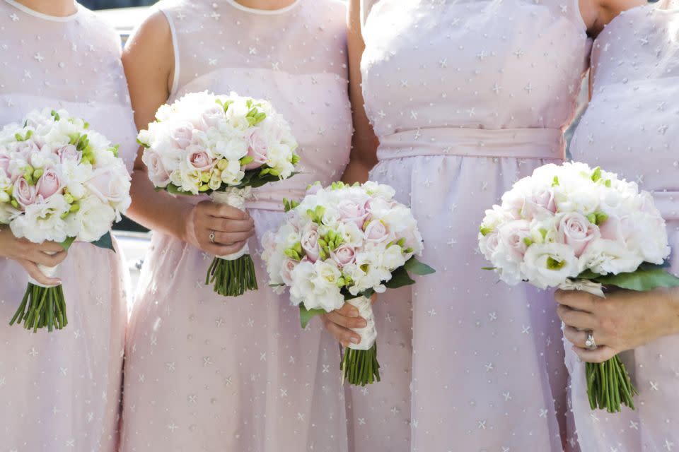 Would you ditch your friend if she gained weight before your wedding? Photo: Getty