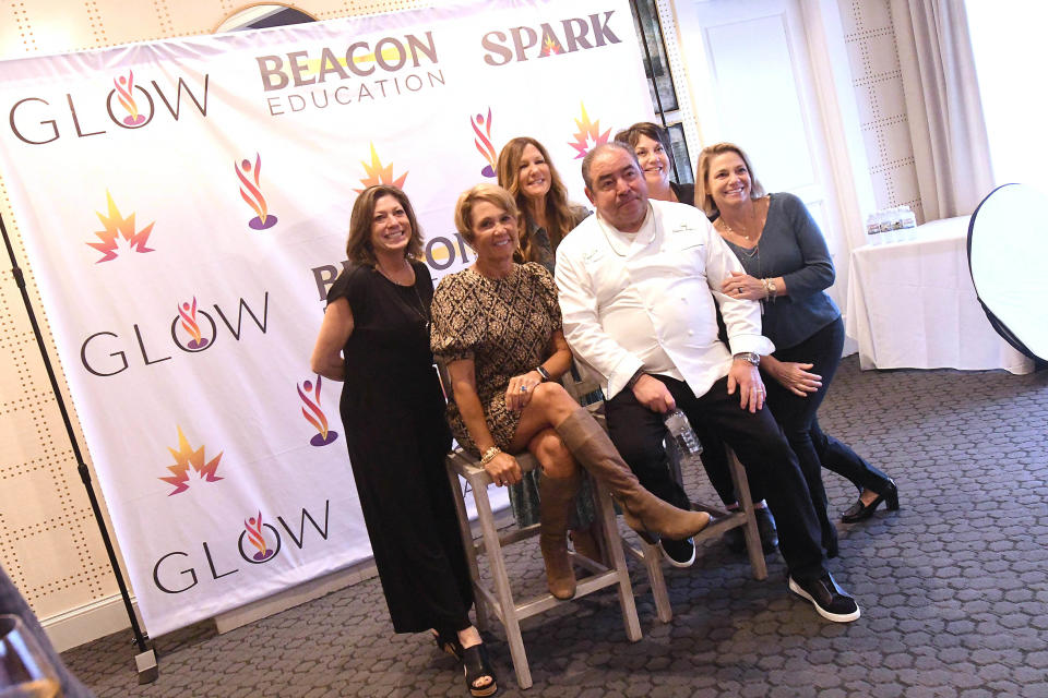 Celebrity chefs Emeril Lagasse poses for a photo at a GLOW fundraiser. STARNEWS FILE PHOTO