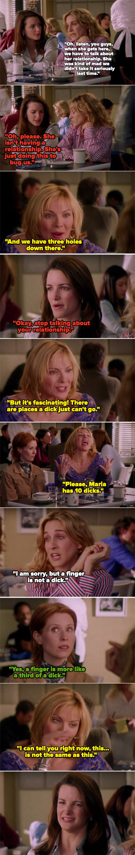 And Just Like That Carrie & Samantha: How SATC Shows Female Friendships –  StyleCaster