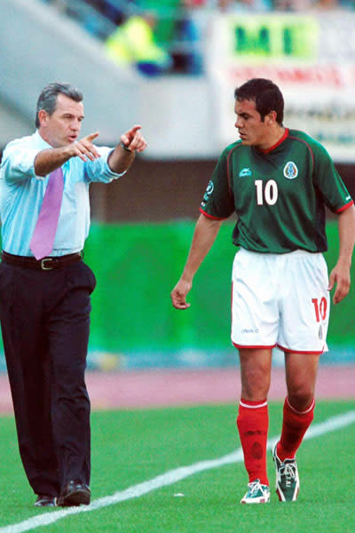 Selección mexicana. Mundial de Corea-Japón 2002 bajo las órdenes de Javier 'Vasco' Aguirre