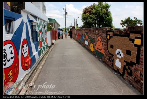 台南.善化-胡厝寮(胡家里)可愛路線為主的小型彩繪村