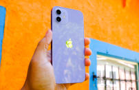 <p>Apple iPhone 12 in purple</p> 