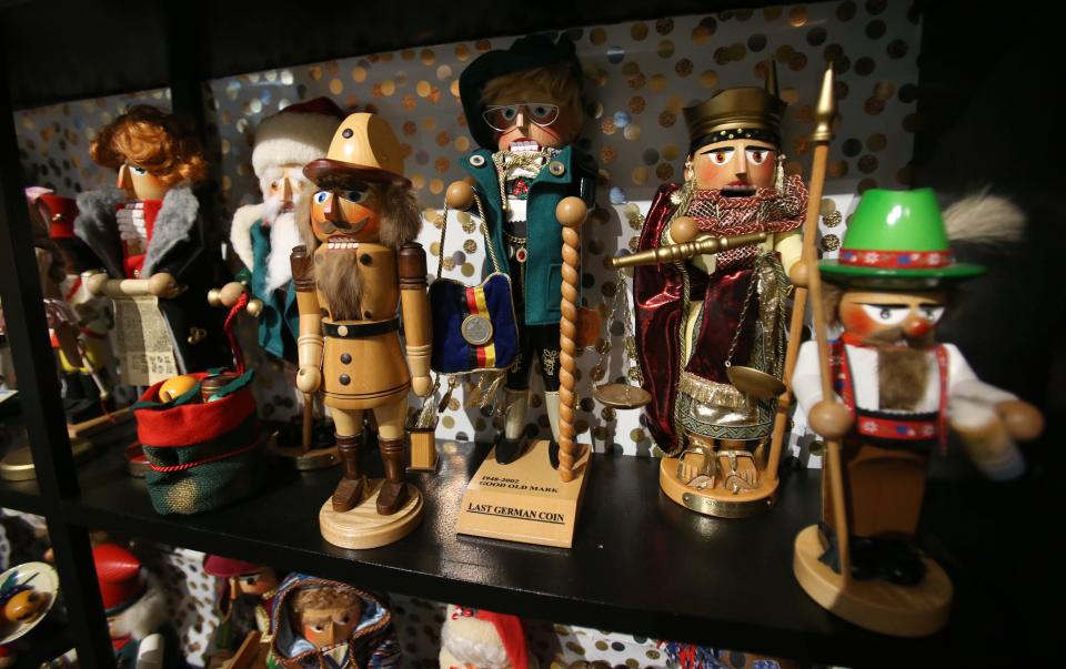 These Nutcrackers are part of "A Dickens Christmas: The Urban Family Holiday Exhibition," an annual staple at the Appleton Museum of Art in Ocala.