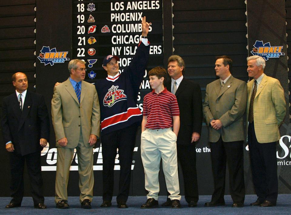 The Blue Jackets have made the No. 1 pick in the NHL draft just once, when they traded up to take Rick Nash in 2002.
