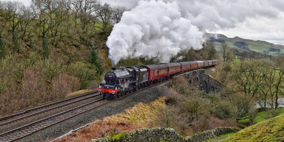 Pretend you're on the Hogwarts Express on your way to Mallaig.