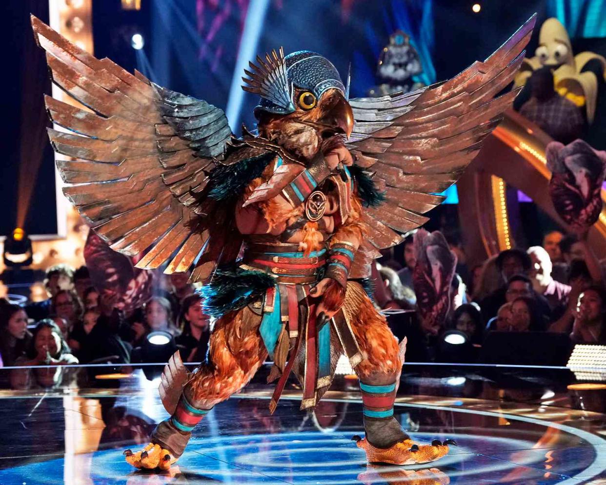 Hawk fails to rawk on 'The Masked Singer' Harry Potter Night. (Fox)